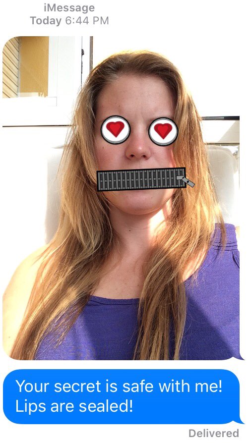 SelfAccessories's tweet photo. Your #secret is #safe, my #lips are sealed! --Selfie Accessories ->
*https://t.co/UDOZVx2n56 https://t.co/QAaGbrNq2o