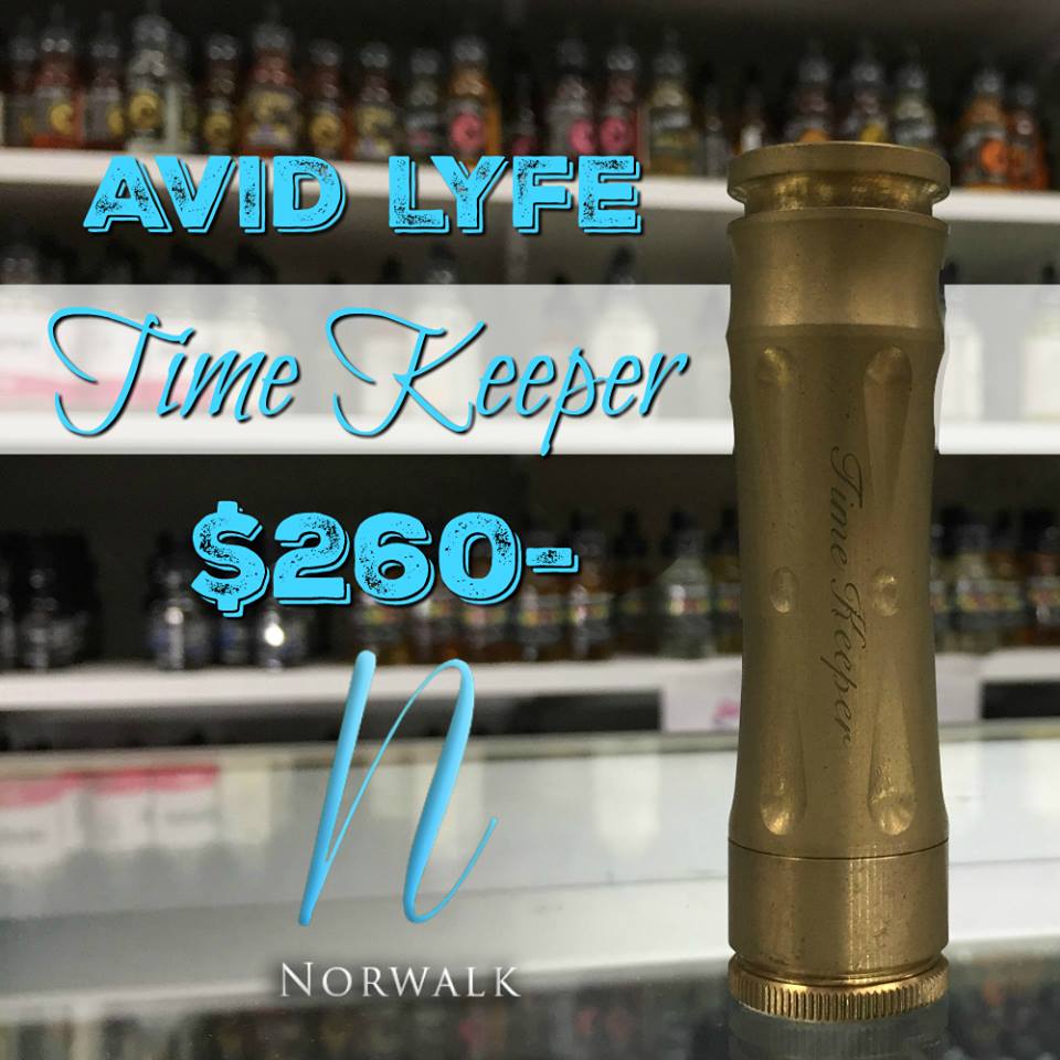 Now Shipping Limited Edition Items - Nationwide. The Brass Timekeeper Mod from Avid Lyfe. $260. Inbox us with any questions.