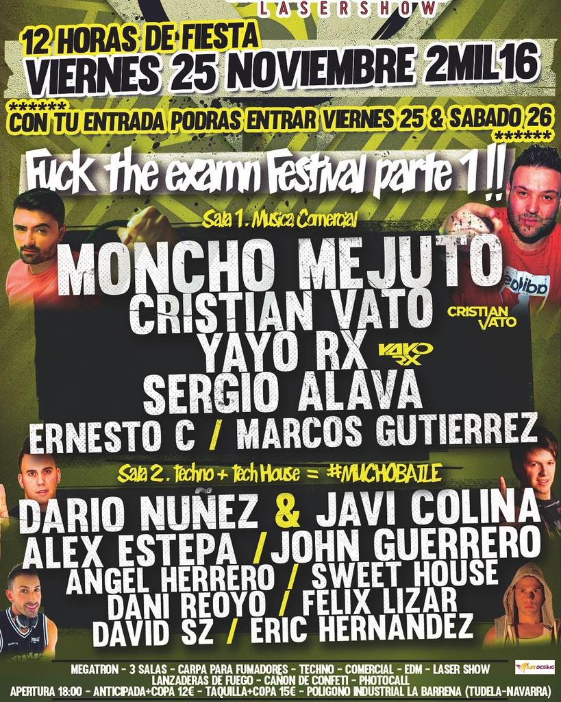 CristianVatoDj's tweet photo. No sabes que hacer este viernes?!? #botanic #festival #sumspain #ganas #12horas #fieston #tudela https://t.co/8HLh38RmFX