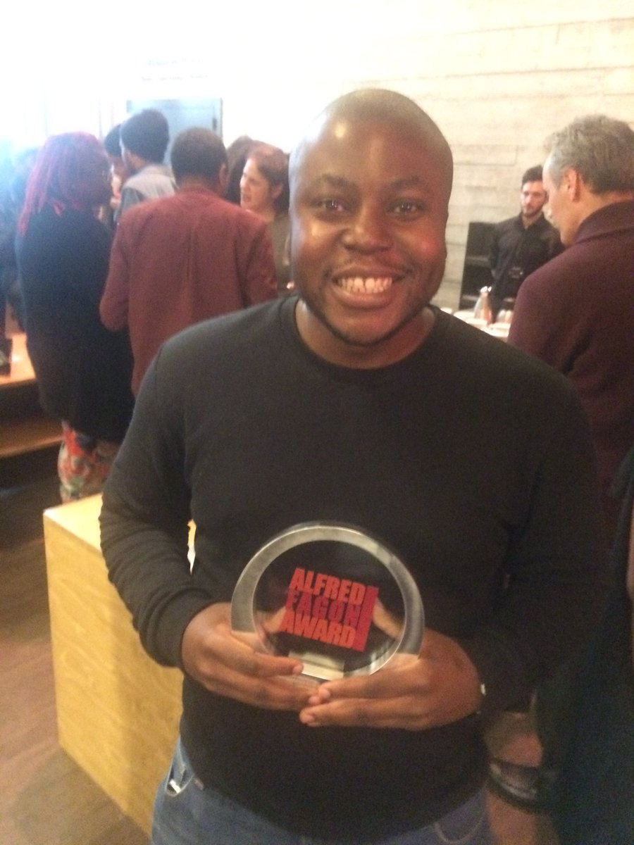 george_turvey's tweet image. Delighted that #AfterIndependence @PapaTangoTC @arcolatheatre won the Alfred Fagon audience award. Thanks to everyone that voted.