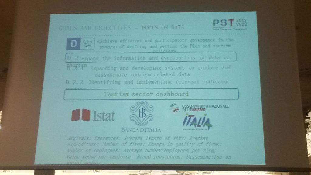 .<a href="/fratapi/">francesco tapinassi</a> strategic plan for tourism: creation of a userfriendly dashboard for touris data #GFTS2016Venice