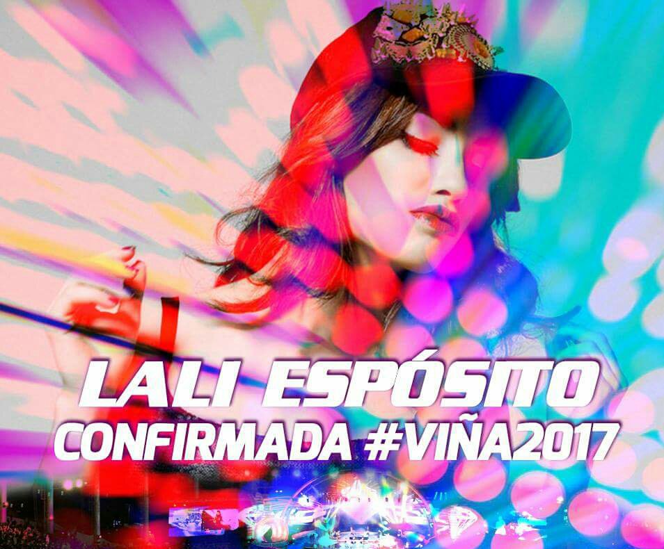 MundialDelPop10's tweet photo. MUNDO---►@laliespos es confirmada para presentarse en el Festival Viña del Mar 2017. @elfestival https://t.co/eMd4FobfQt