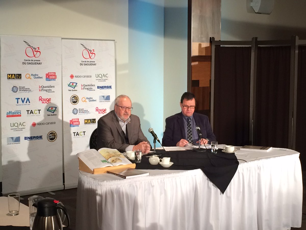 Le cercle de presse recevait ce matin Jacques Pelletier, du Mouvement Chicoutimi. Diffusé à 16h. #MAtv #saglac #chicoutimi #saguenay