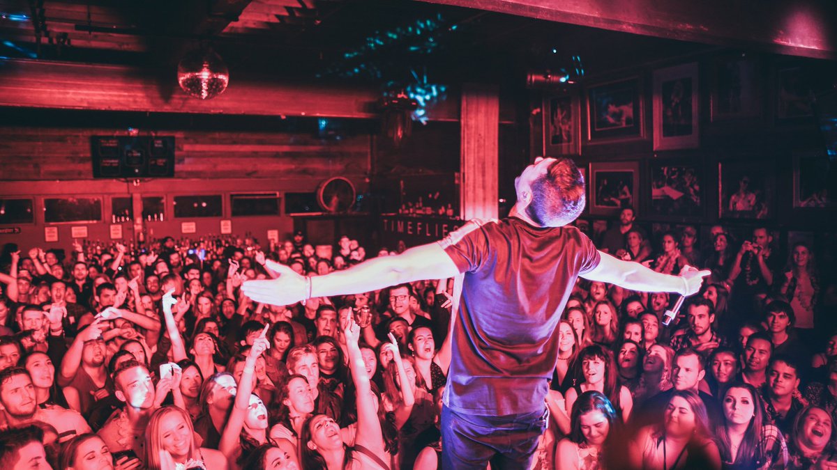 Timeflies's tweet photo. Can’t wait to get back on the road and kick it with you on our first ever UK/EU tour in just FIVE DAYS! #PartyInTheBasement https://t.co/Zk707ogTua