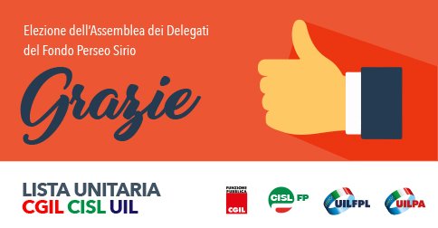 Lista Cgil Cisl Uil tweet media