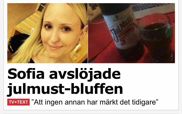 mattiasljungbrg's tweet photo. Alla vet att påsk och julmust är samma, Sofia. https://t.co/c4cYpkF49A