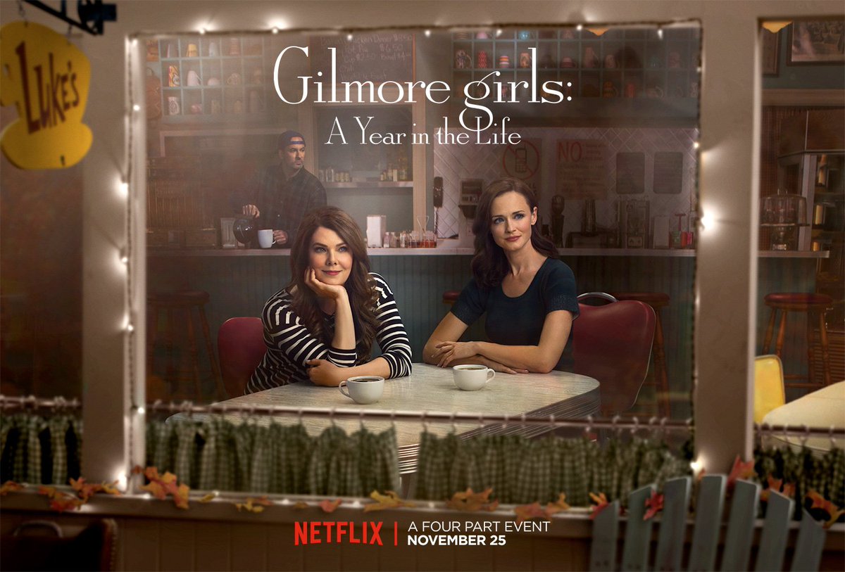 GilmoreGirls's tweet photo. We'll have the usual. Back at our regular table in 2 days. https://t.co/TkpALUtzQ0