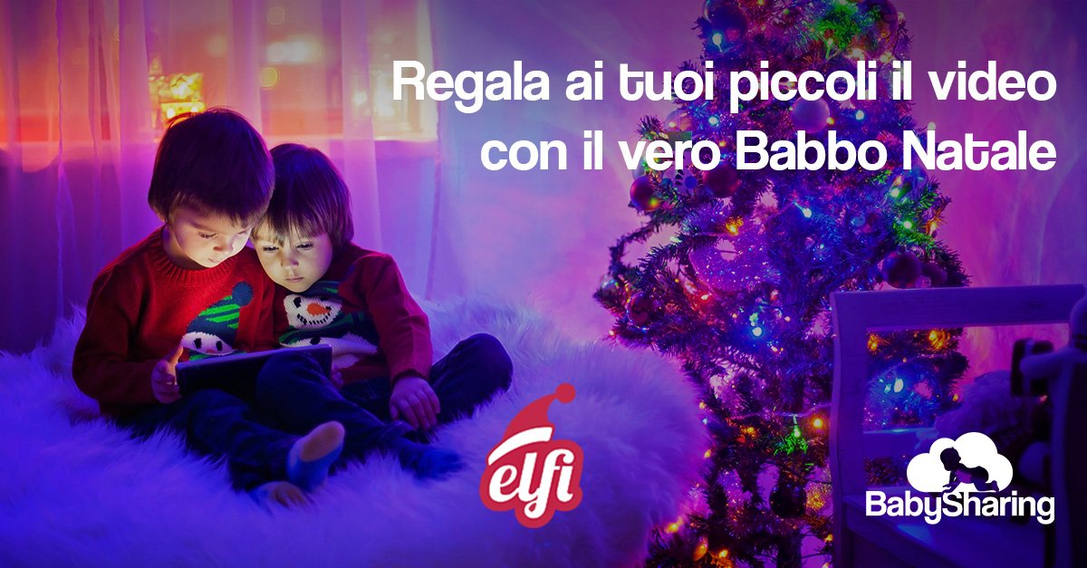 baby_sharing's tweet photo. Rendete il Natale dei vostri bambini ancor più speciale con il video insieme al vero #BabboNatale

Scoprite come su https://t.co/DC2hACd9ZX https://t.co/KwFpehq1lS