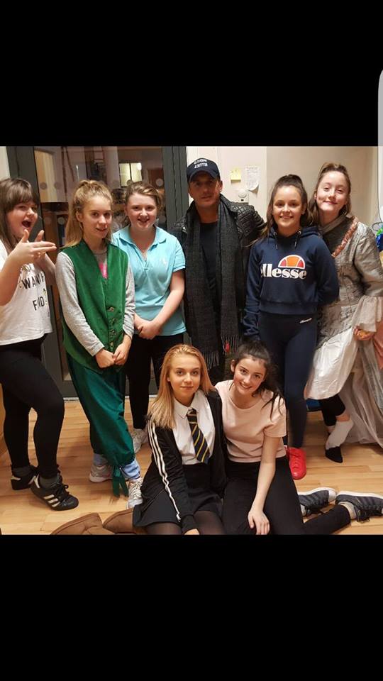 Our panto cast had a visit from <a href="/jimmyconstable/">RTFKT</a> last night. We would like to extend massive thanks for your support and great advice.