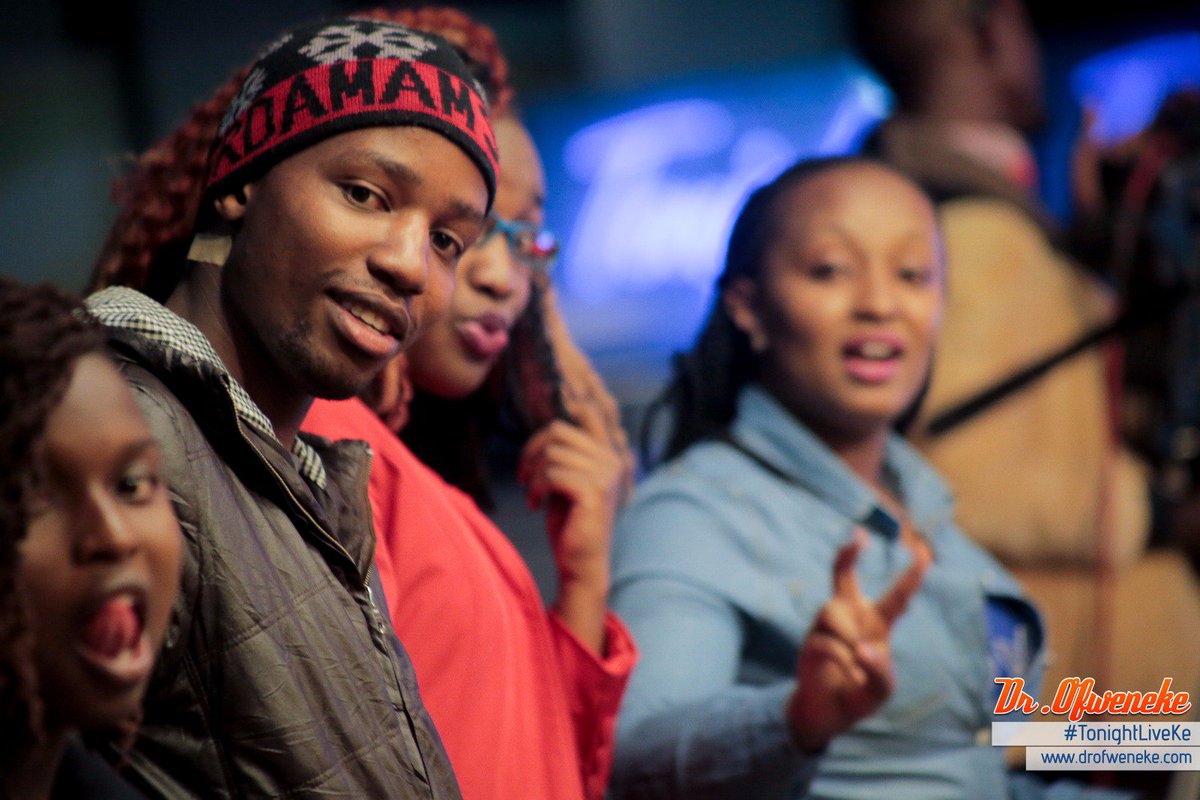 Audience turned up at the studio #TonightLiveKe with <a href="/DrOfweneke/">The Eagle Himself</a> <a href="/cremedj/">Creme De La Creme</a>