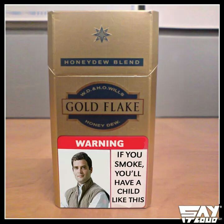 DeesiBoyz's tweet photo. Statutory Warning: If You Smoke you will get a Son like #RahulGandhi 😃😀
#आप_पागल_हैं #बीमार_विपक्ष #DeModitisation_March
#India #USA #Canada https://t.co/CqR4V7fhtA