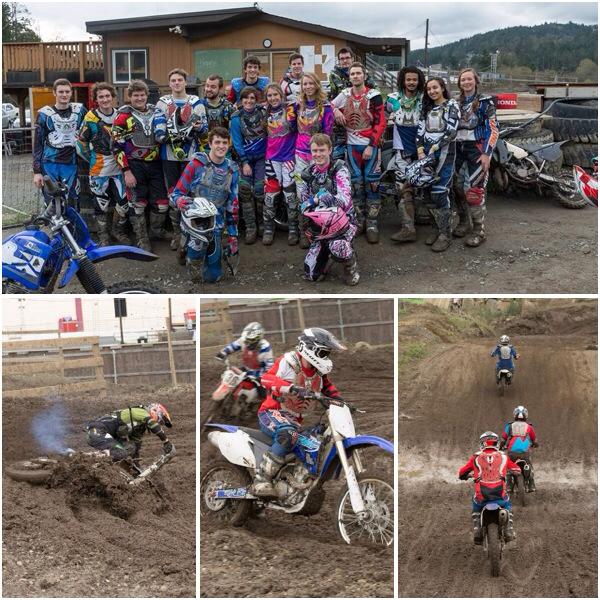 Our team knows how to #workhardplayhard ! Thanks for a great afternoon Westshore Motorcross!!! #mudfordays #teambonding #braap #uvichybrid
