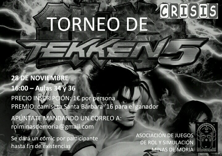 Apúntate a nuestros torneos mandando un email a: rolminasdemoria@gmail.com Te esperamos y tenemos premios!