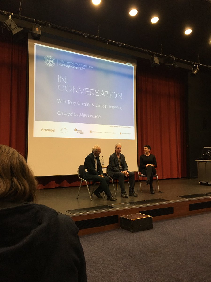 DorothyMiell's tweet photo. Hearing about #TheInfluenceMachine from #TonyOusler before we experience it @eca_edinburgh @fuscowriting https://t.co/Tcqx0KqGRi