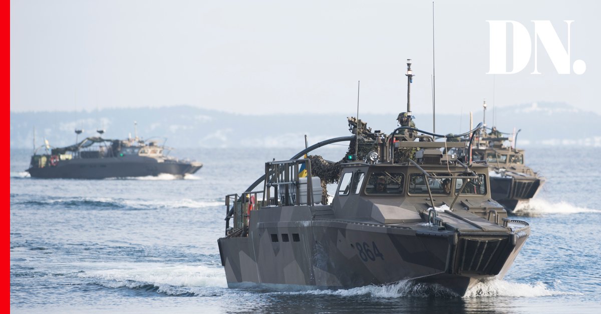 dagensnyheter's tweet image. Okänd drönare dök upp under svensk militärövning –  soldater var nära att öppna eld.
dn.se/nyheter/sverig…