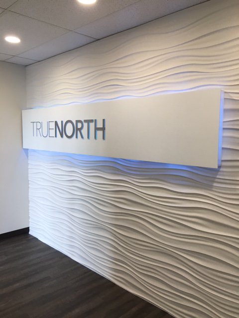 A pretty tasty job on this new lobby branding for one of our favourite clients...