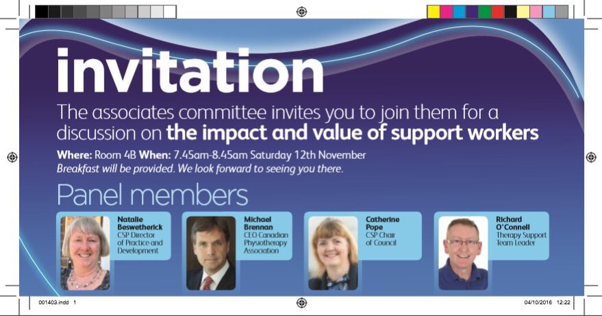 Wrightfreeth's tweet image. Alarm clocks set! 50 places only! It's the place to be! #erwcpt2016 @PhysioAssistant