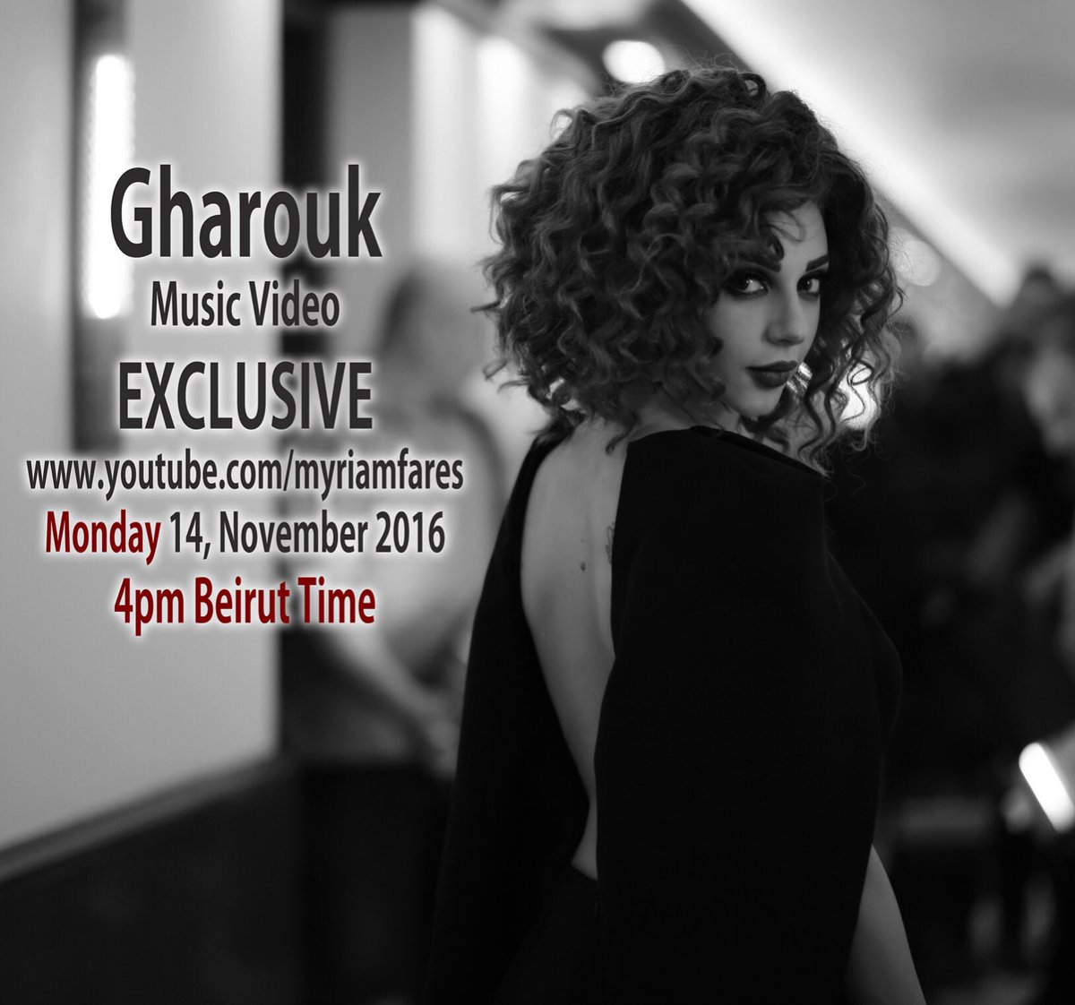 MyriameesWorld's tweet photo. Monday at 4PM LB time on https://t.co/4IUXln2ZBA 💃🏻😍
#GharoukMusicVideo #MyriamFares #ميريام_فارس #غروك #Gharouk https://t.co/IBBPGOwyaJ