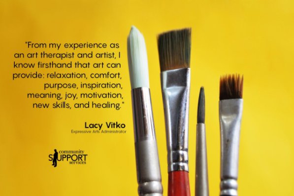 Our art therapy program can offer a creative outlet to express ideas that may be difficult to put into words. bit.ly/1UzhQD5