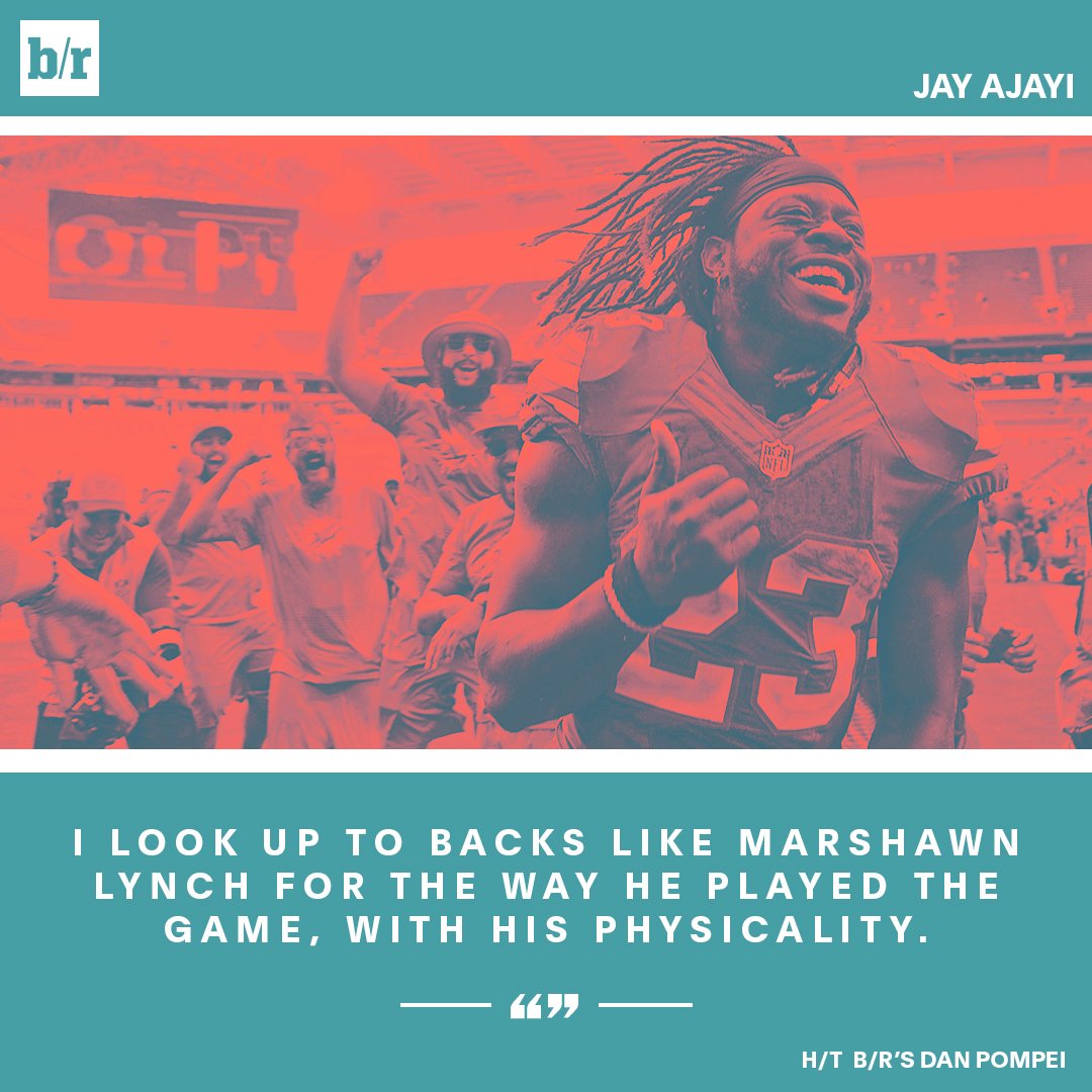Meet Jay Ajayi, the RB who got hurt in college and benched in the NFL—and is now swinging your fantasy league ble.ac/2fIlDVB