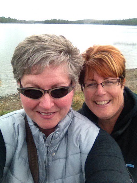 foransue's tweet photo. Great day for a birthday walk #Secondlake #Firstlake #52candles #somethingaboutnovember https://t.co/RqytEts00w