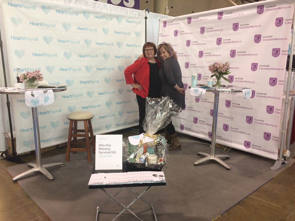 Attending the #BabyTimeShow this weekend? Come by and visit our booth for your chance to win our Mommy Survival Basket! #Toronto #parents