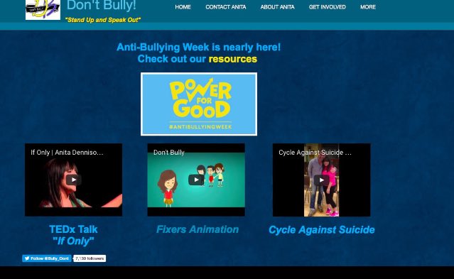 Bully_Dont's tweet photo. Our new website is ready! Check out https://t.co/7d3fH5T6Yz for #AntiBullyingWeek resources, ways to get involved in our 4th birthday &amp; more https://t.co/p97E9Hwd5m
