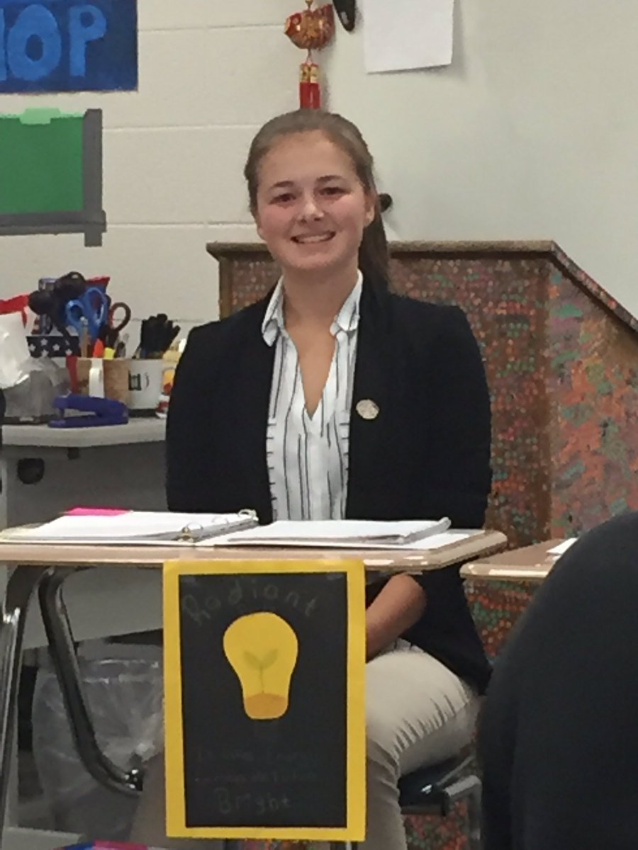 theRadiantParty's tweet photo. Mari💡Cortright is excited to start the presidential debate! She has the energy needed to make the future of DeMossLand bright #DeMossLand https://t.co/ILCnMsY6oc