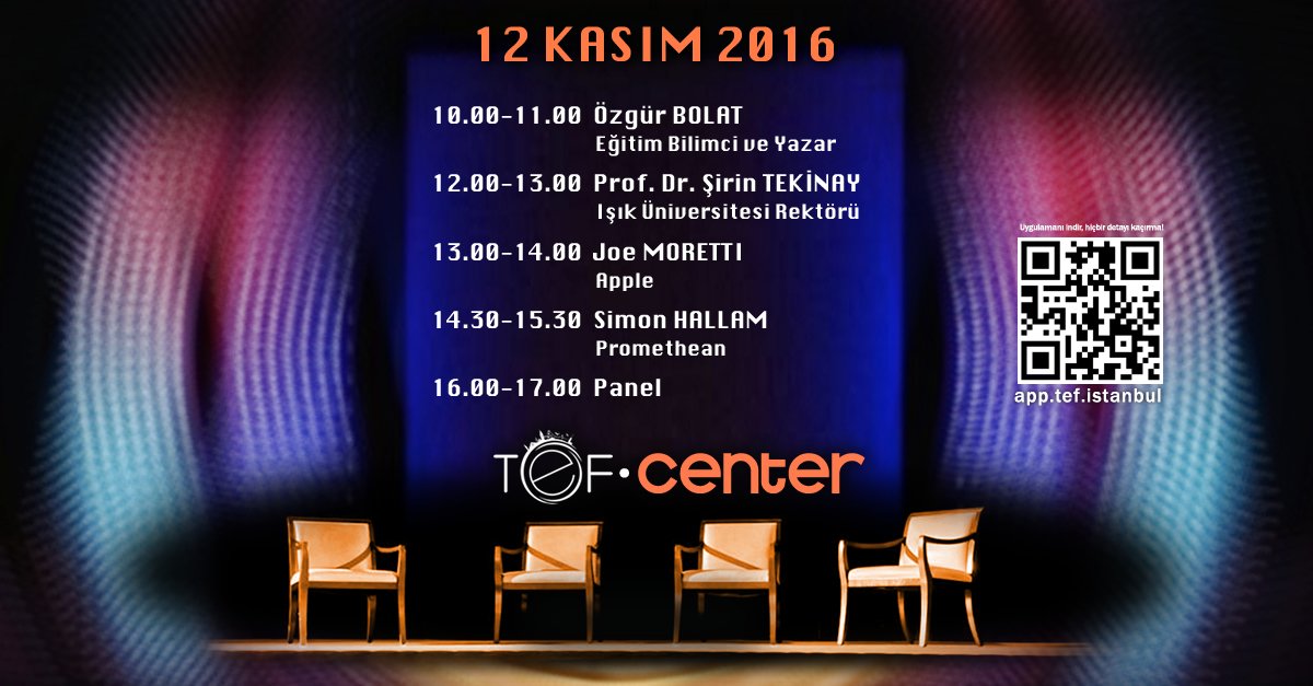 tefistanbul's tweet photo. #TEFistanbul16 nın ilk gününü unutulmaz kılan firmalarımıza,konuşmacılarımıza ve ziyaretçilerimize teşekkür ederiz. 2.gün TEFcenter programı https://t.co/WBBH1b0i7l