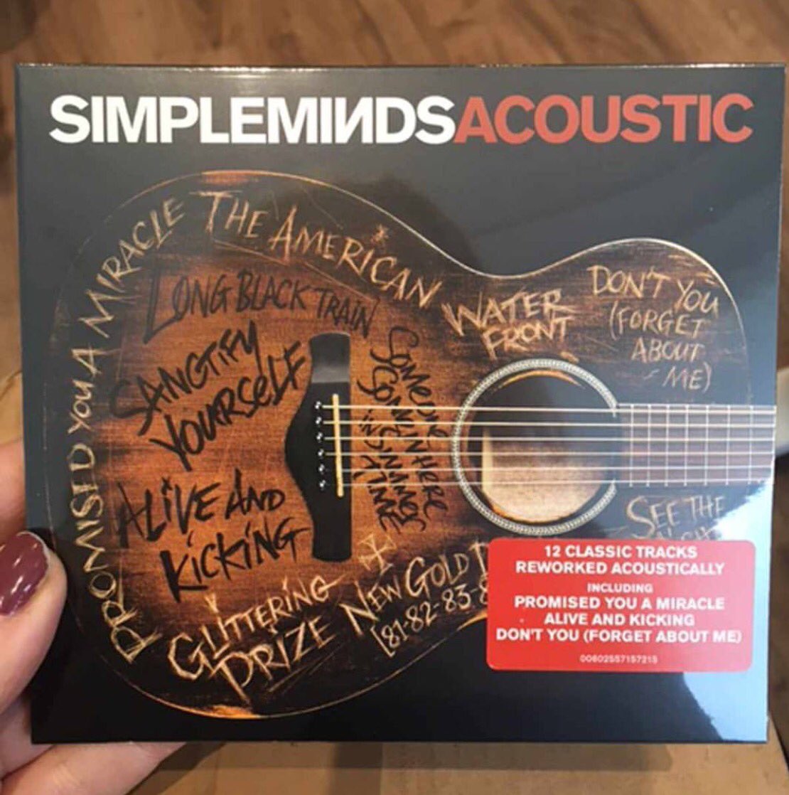 The album SIMPLE MINDS ACOUSTIC is OUT TODAY!Proud to have played on this&amp;it's an honour to work with them😊Buy here: po.st