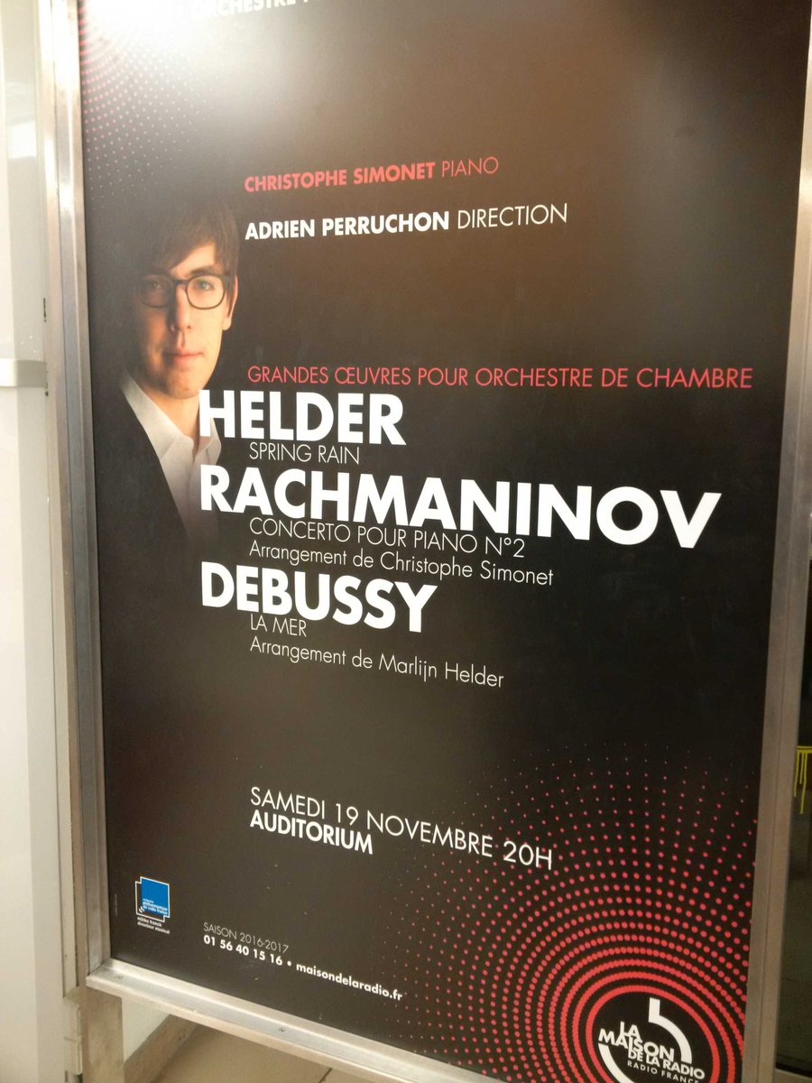 Just2showU's tweet photo. Et c'est parti pr Tchaikovski ;-) @maisondelaradio #classic #music #live https://t.co/nFZX18ZFGQ