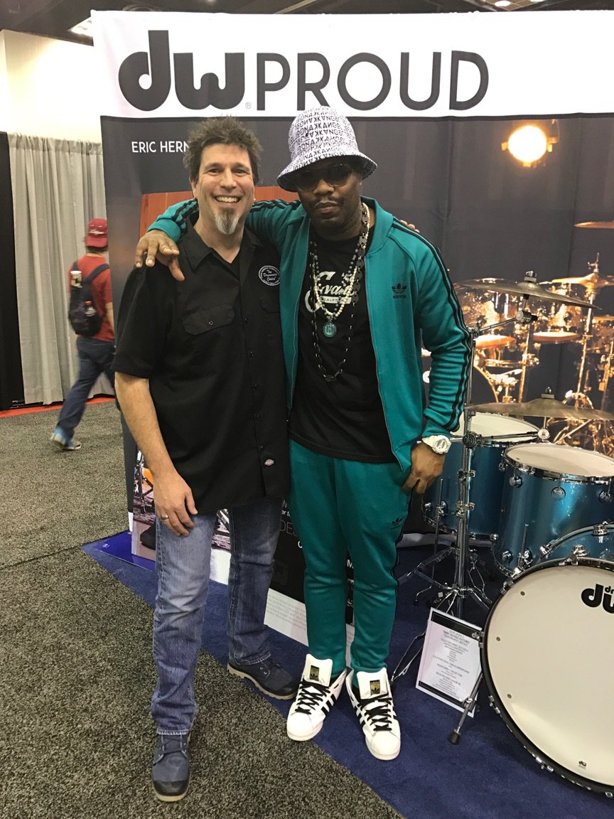 dwdrums's tweet image. . @darujones at @PASIC #pasic16 #dwdrums
