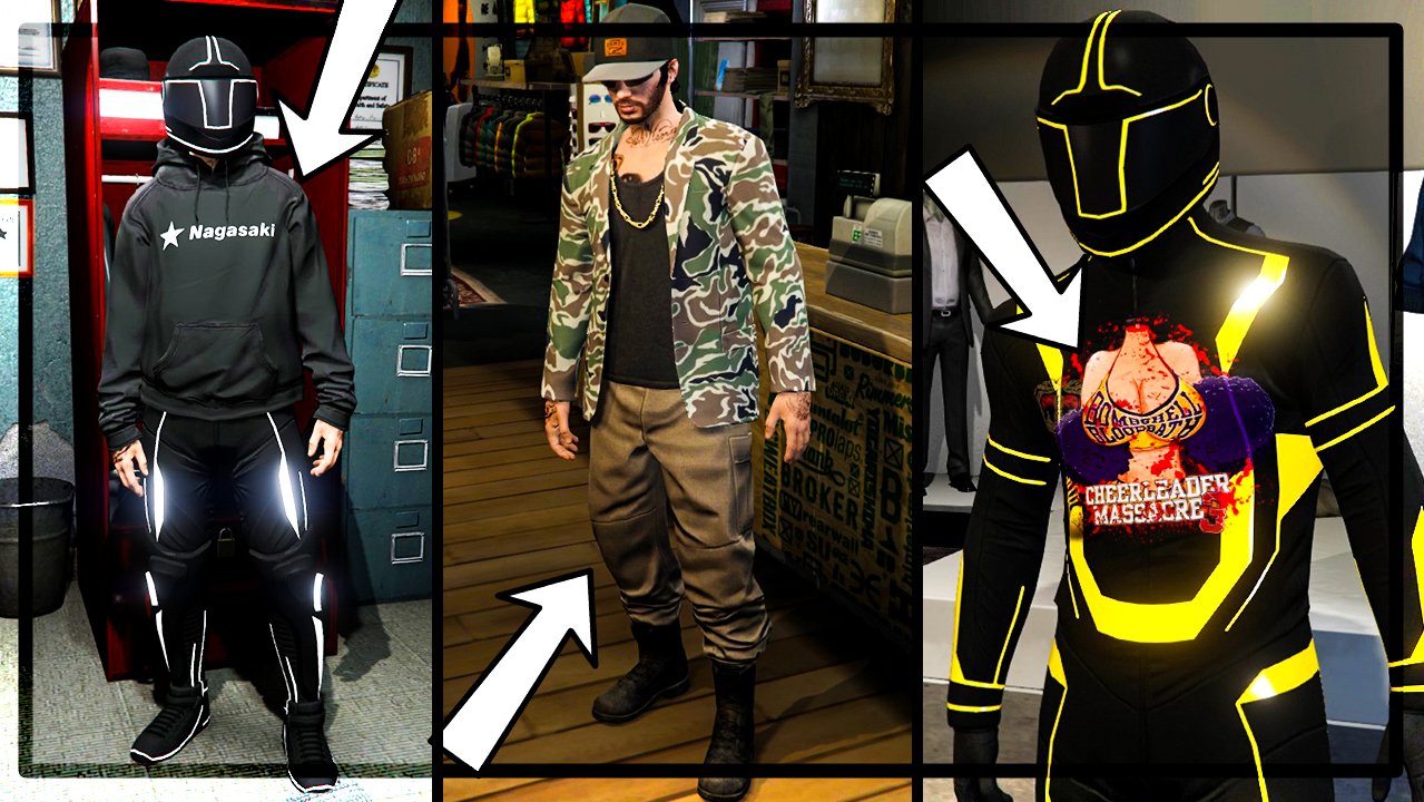 Cool gta 5 outfits hot sale