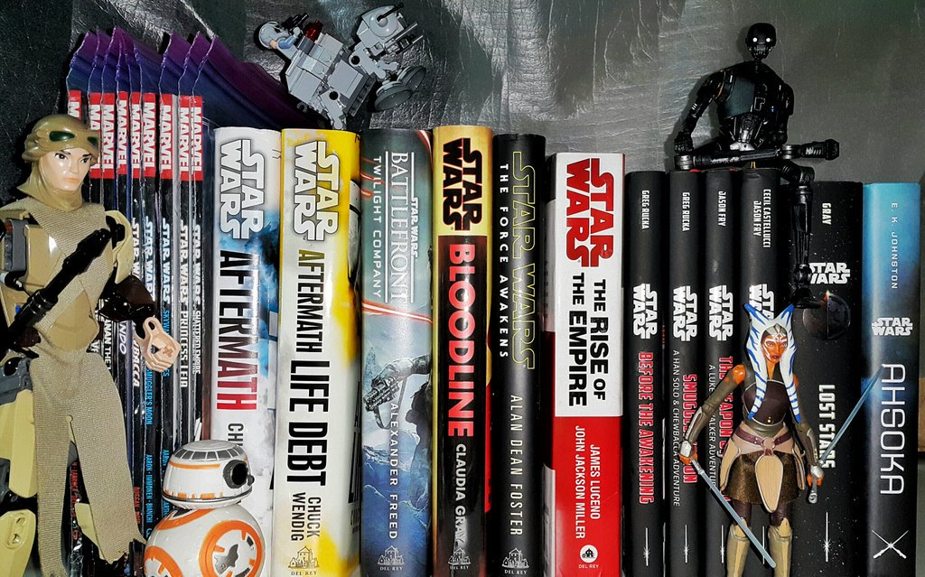 RavT425's tweet photo. #StarWarsBooks #TheStarWarsShow All the new canon books are my favourite! @DeeGoots @TownleyPeter https://t.co/wkhRr9t5B1