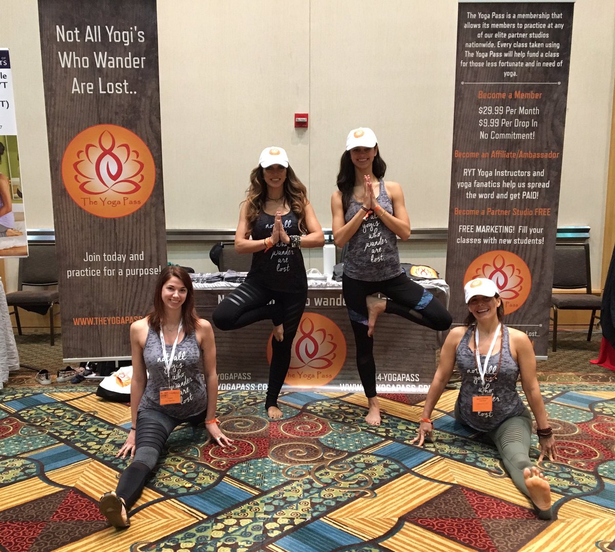 theyogapass's tweet photo. Come by The Yoga Pass booth at Yoga Journal LIVE! Florida this weekend and get your FIRST MONTH FREE! #yogajournal https://t.co/WzMaOqKcar