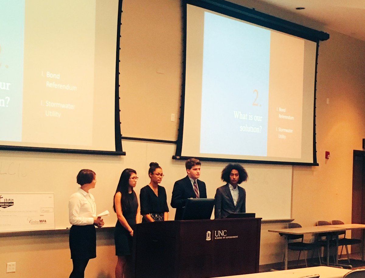 UNCPALChallenge's tweet photo. Presentations starting now! Roosevelt Institute Team 2 presenting now 😀 #PALC16 https://t.co/eFASsKpoPj