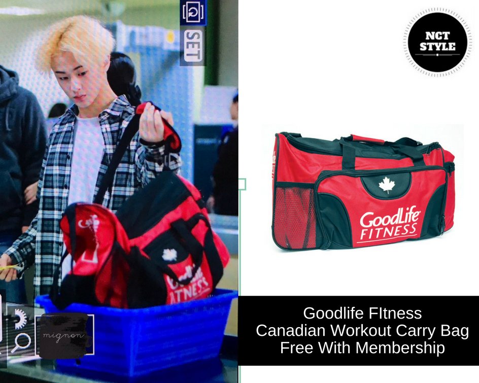goodlife fitness bag