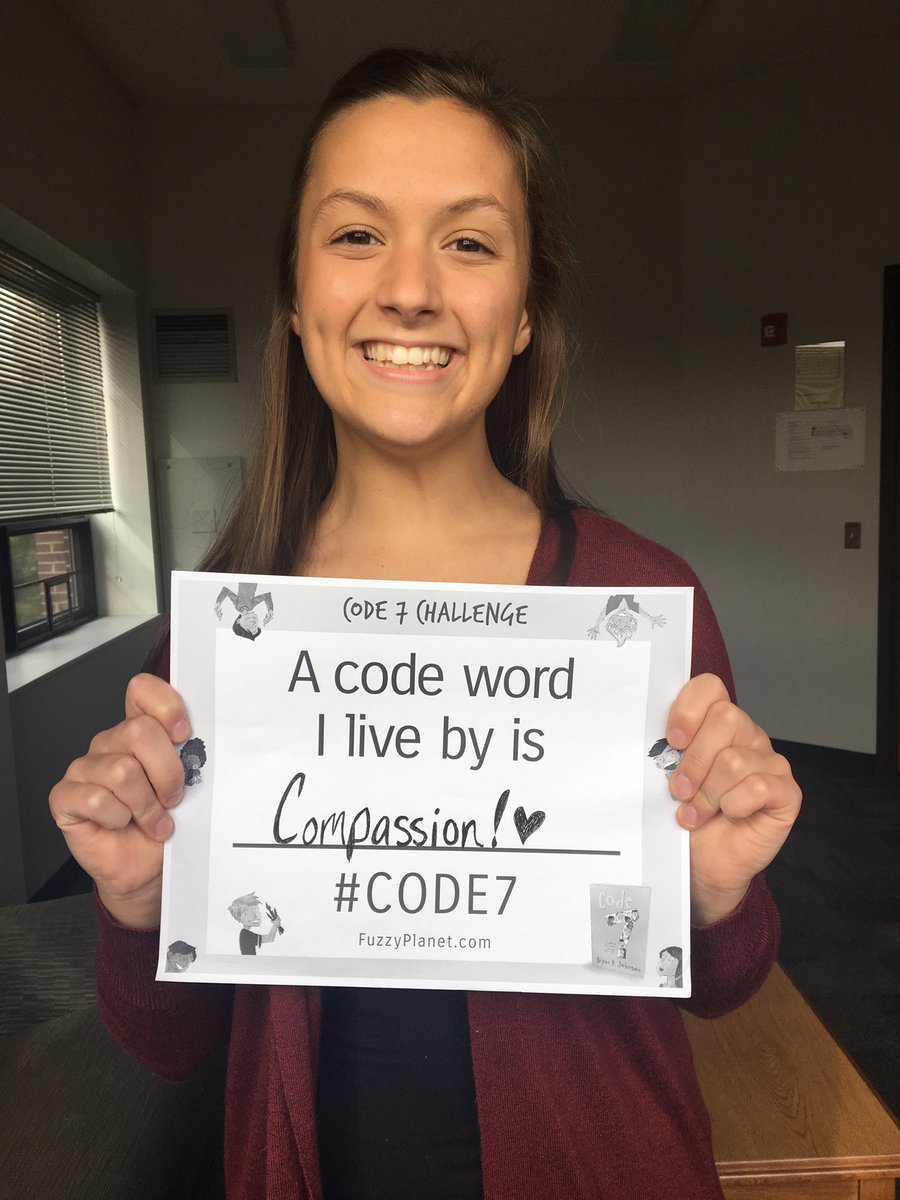 Christiana_May's tweet photo. Hey everyone! I took the #Code7Challenge to empower youth to change the world by the word they live by. Share your code word to help! #Code7 https://t.co/kOcpT7C8ov
