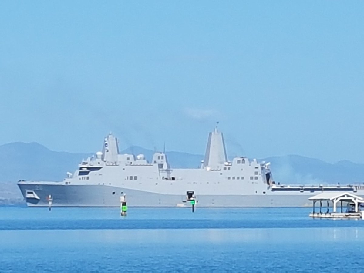 mrfome's tweet photo. Us Navy's newest ship Guantanamo Bay Cuba thank you all our veterans for your service https://t.co/CkSERfIrFb