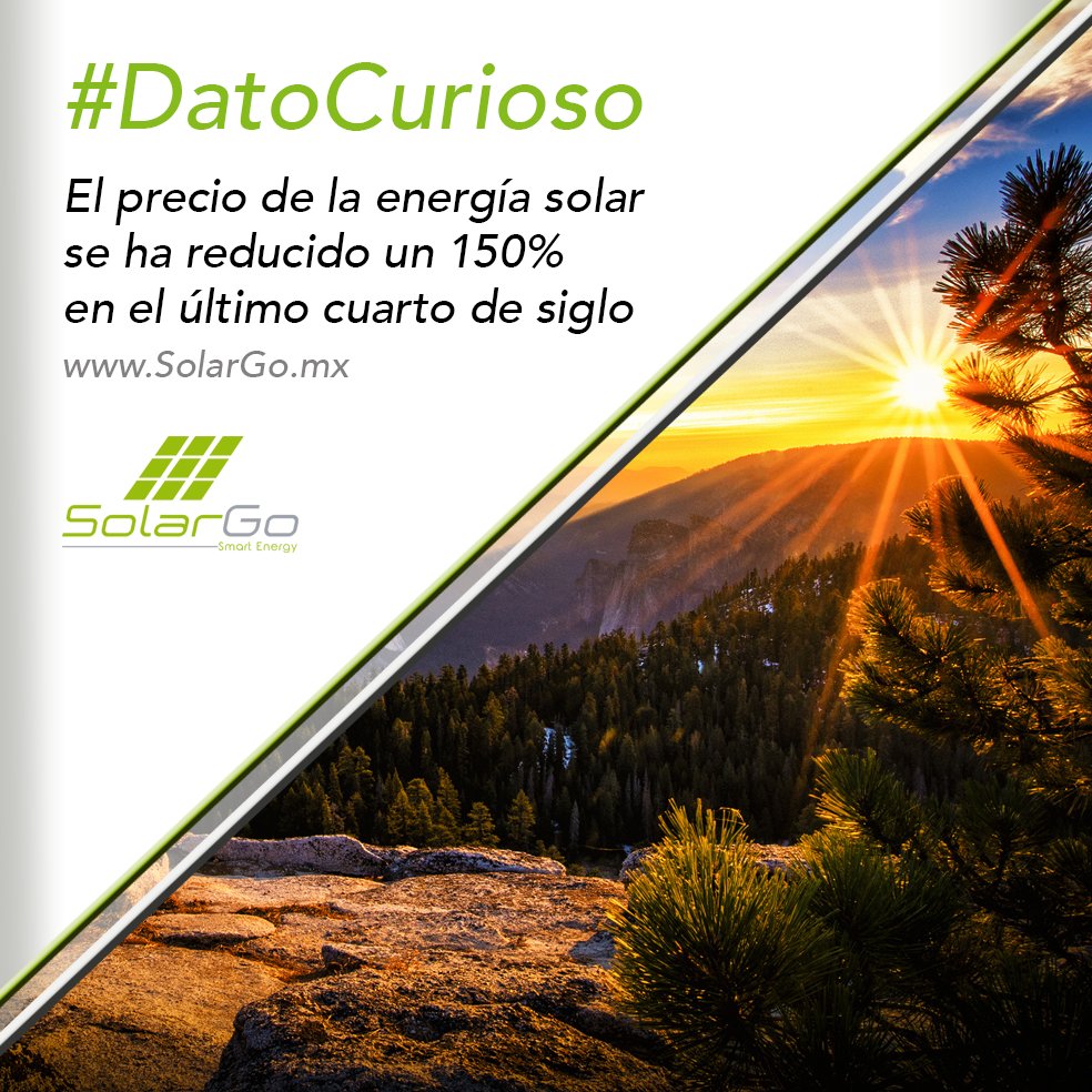 SolarGo_'s tweet photo. #DatoCurioso año con año las #EnergiasRenovables baja sus costos https://t.co/aIDn1Z0rtX