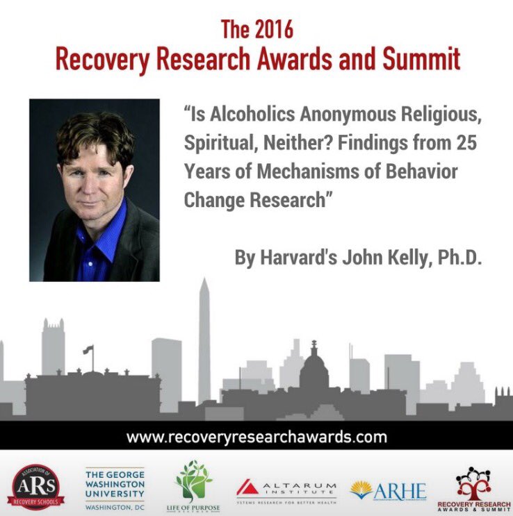 Award recipient, John Kelly, Ph.D., will kick-off the day with his presentation. Learn more about John Kelly: bit.ly/2fGkjQR