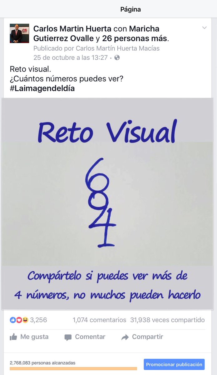 carlosmartinh's tweet photo. La #Imagendeldia que más éxito ha tenido en nuestro Facebook (Carlos Martín Huerta ):

2 millones 768 mil 083 personas alcanzadas ❗️ https://t.co/Yu1QfwfXzQ