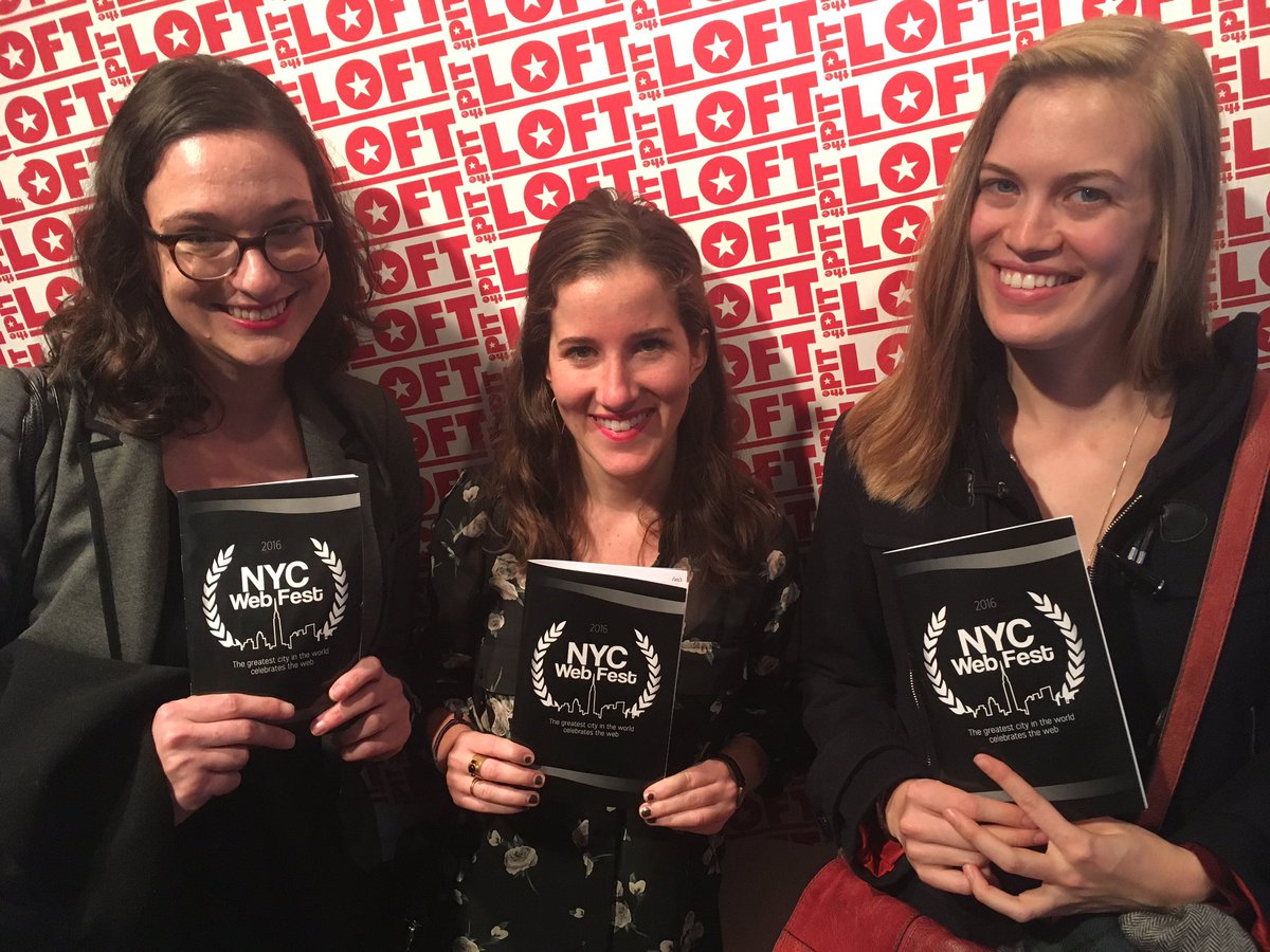 wonderwebseries's tweet photo. Thanks for having us @NYCwebfest! https://t.co/9Jm8Dwwrw4