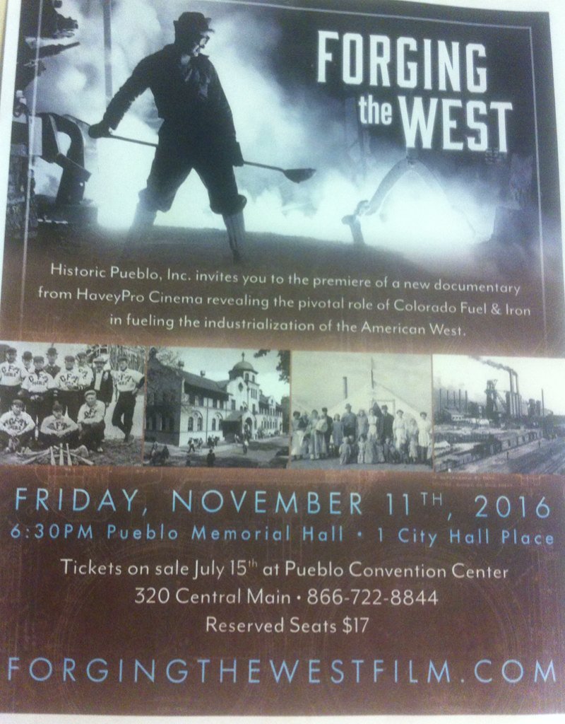 LPC_16's tweet photo. Please come out and support a local documentary on the CF&amp;I shot right here in Pueblo, Colorado. #puebloproud https://t.co/4UtzSagUxY