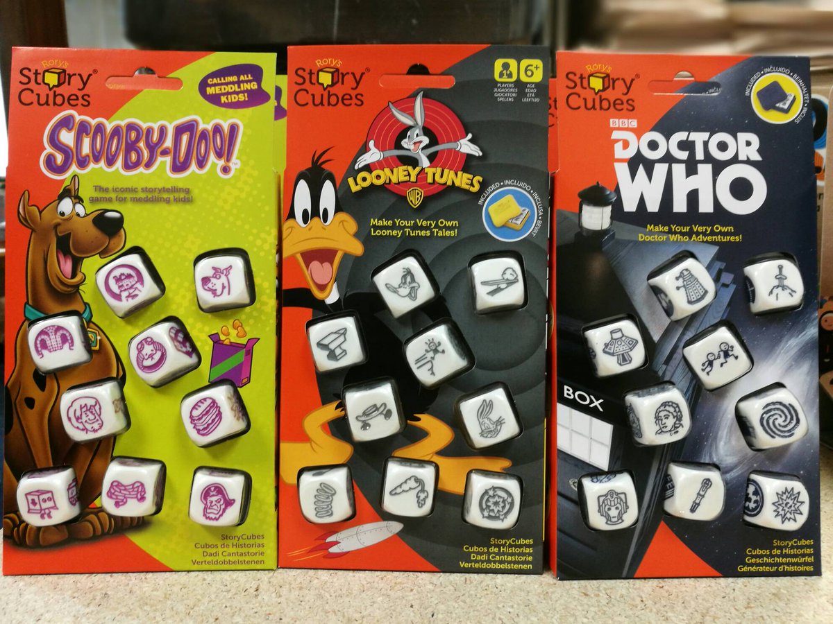 New story cubes arrived in this week, lovely gifts for only £9.95!
ow.ly/Pksj3065nRa