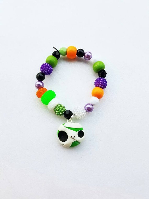 tat2dprincess's tweet image. Mummy Bracelet, Charm Bracelet, Halloween Baby, Tassel Bracelet, Halloween Bracelet.. etsy.com/listing/460863… #epiconetsy #etsymntt