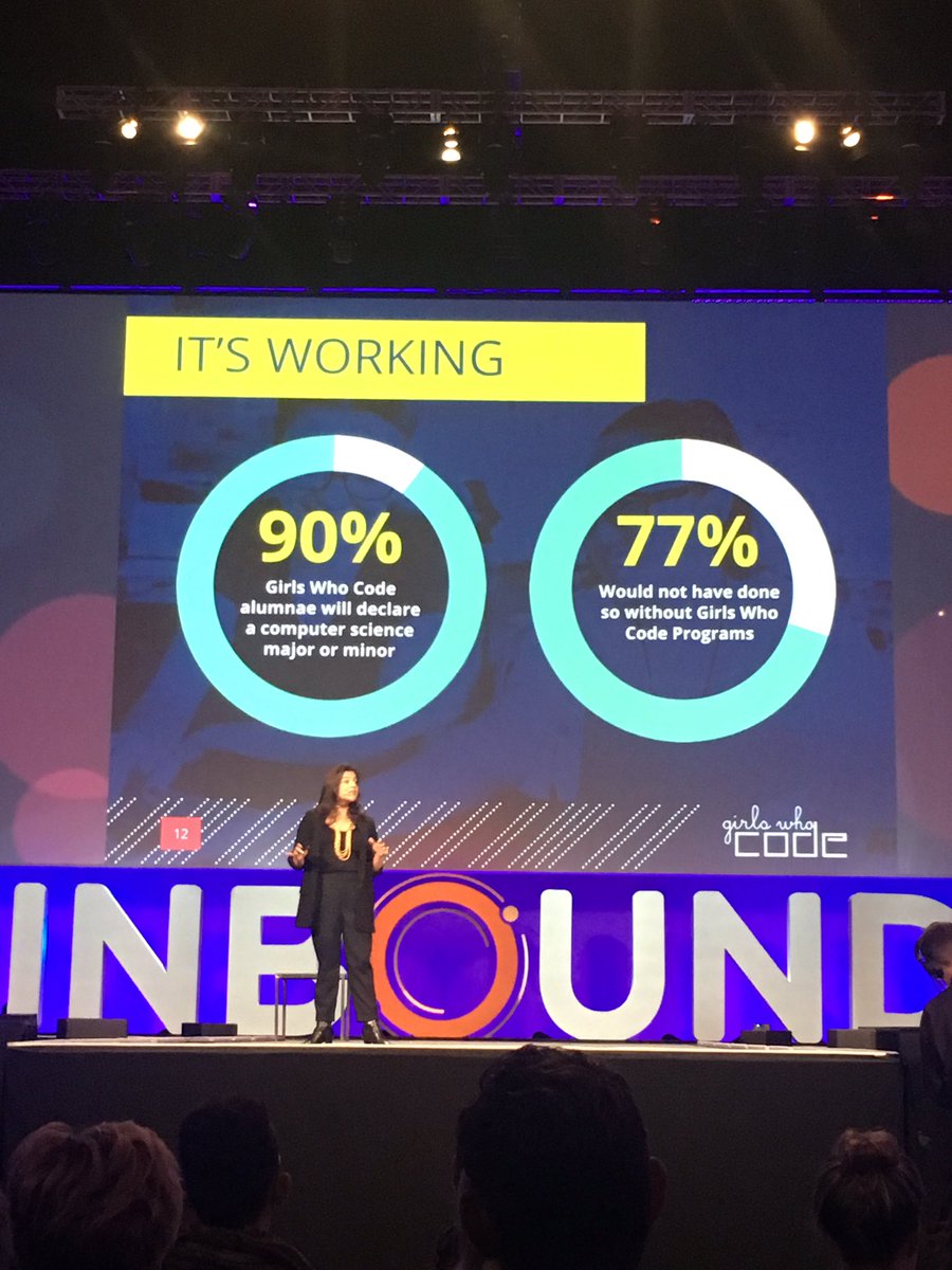 Get_Inbound's tweet photo. @GirlsWhoCode WORKS ! 👯✌🏻️ #INBOUND16 #girlswhocode https://t.co/x9kEEZ6TMa