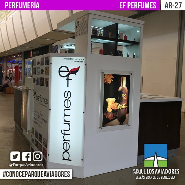ParqueAviadores's tweet photo. #EFPerfumes, ofrece las versiones de los perfumes, fragancias y cremas que tanto te gustan en @ParqueAviadores https://t.co/h1cuQpDKRR