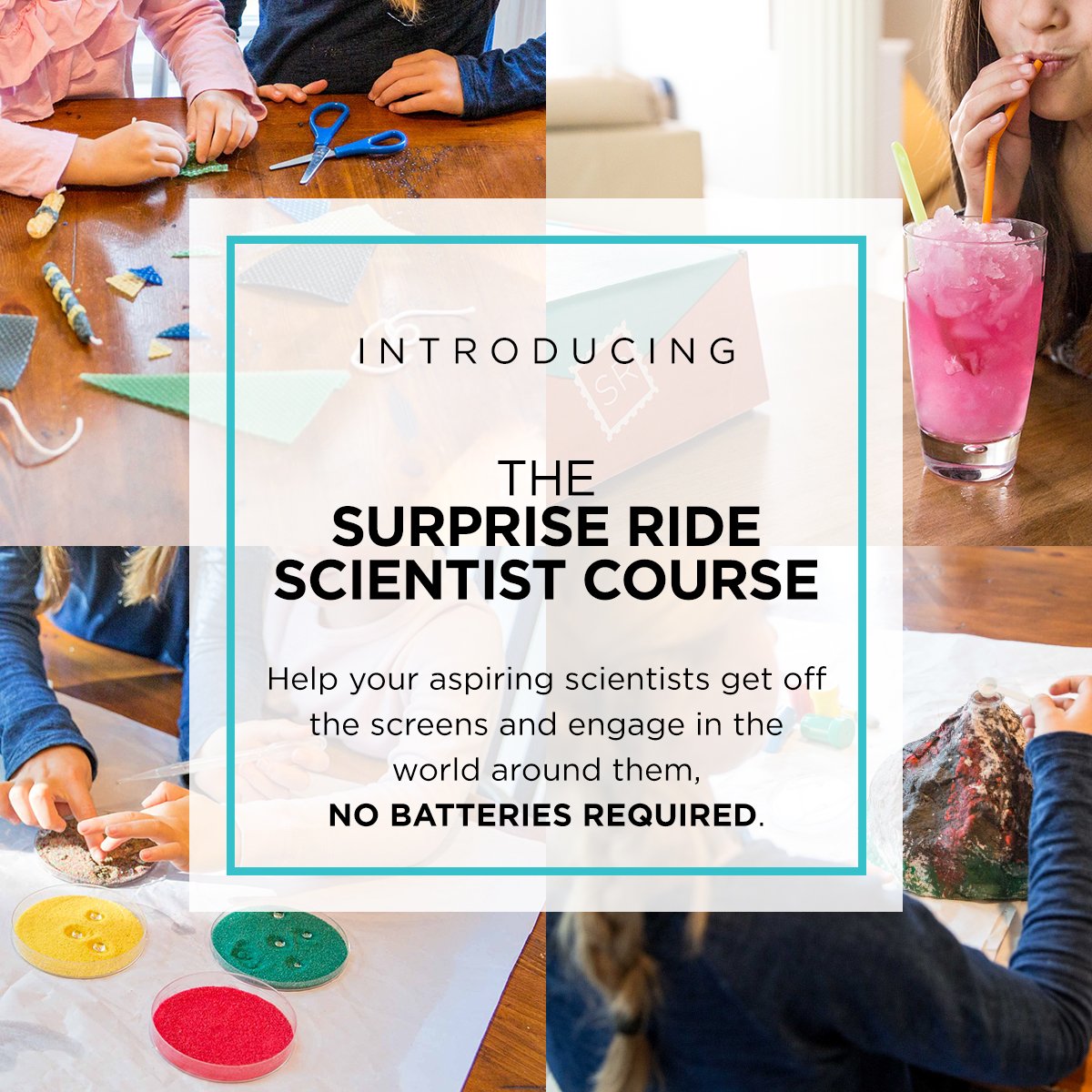 SurpriseRide's tweet image. Let your little ones bring out their inner scientist with our brand new course! #unpluggedlearning #surpriseride surpriseride.com/shop/