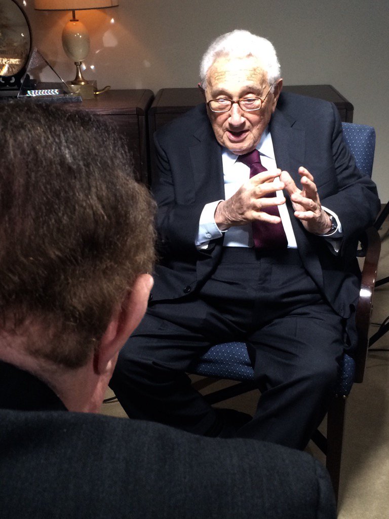 afneil's tweet photo. Interview with Kissinger coming up on BBC2 https://t.co/PoM7EPECBe